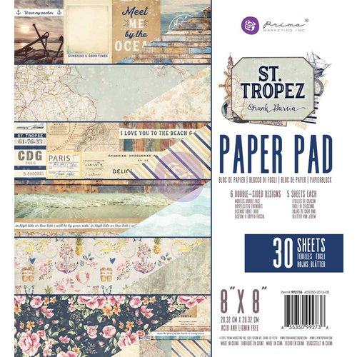 Prima Marketing St. Tropez Collection - Набор бумаги 20*20
